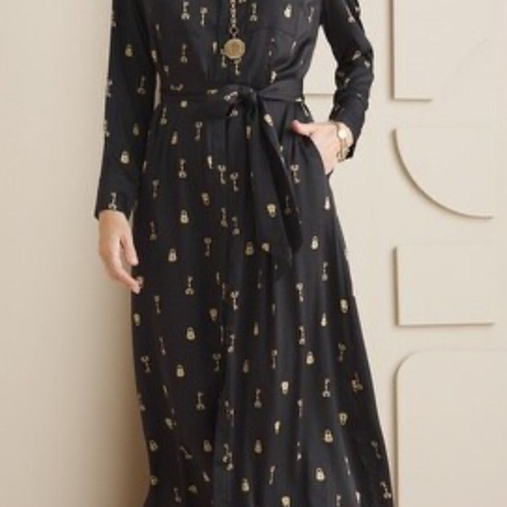 Chico’s key pattern dress